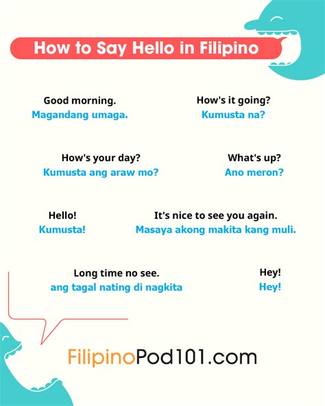 Guide: How to Say Hello in Filipino (Tagalog).